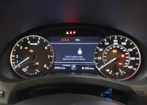 2025 Infiniti Qx50 Luxe Awd from USA, damaged, VIN 3PCAJ5BBXSF107381